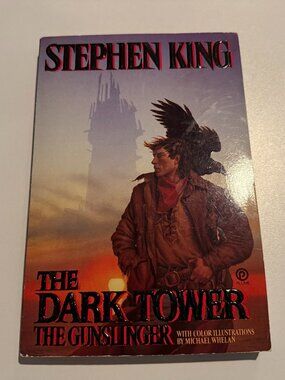 Stephen King The Gunslinger Dark Tower 1988 First Plume Printing Illustrated